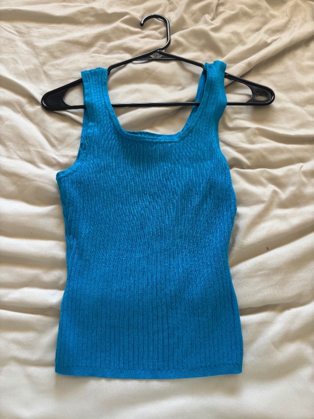 Blue tank top